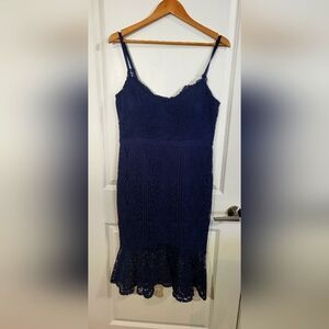 Guess lace midi dress size 12